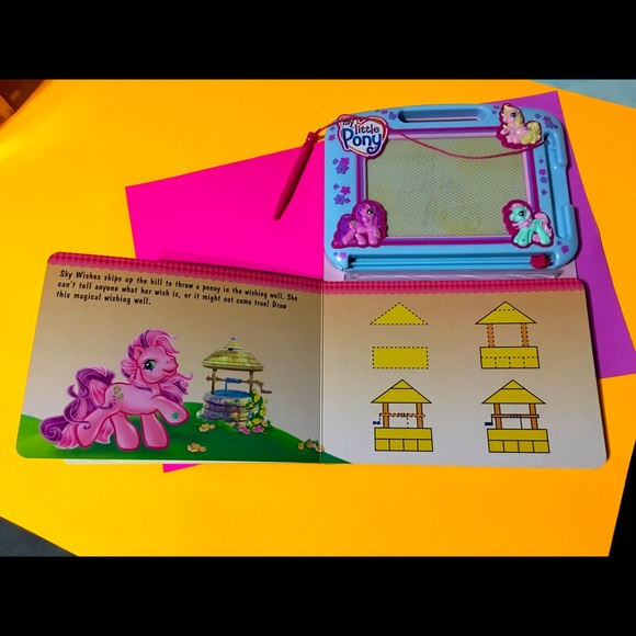 MY LITTLE PONY Draw With Ponies NWT Book & PAD - Picture 9 of 16